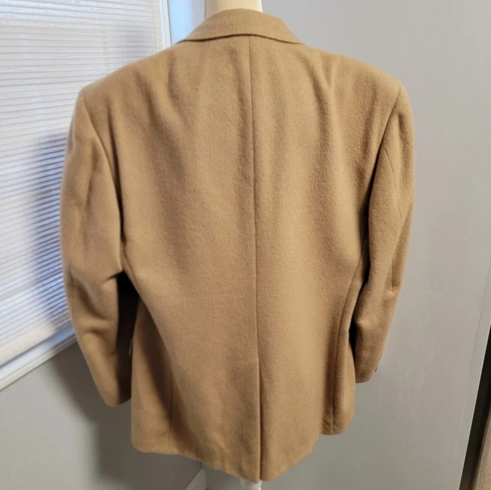 Vintage Evan Picone Tailored For Kauffman's Pittsburgh Camel Hair Sport Coat 42R